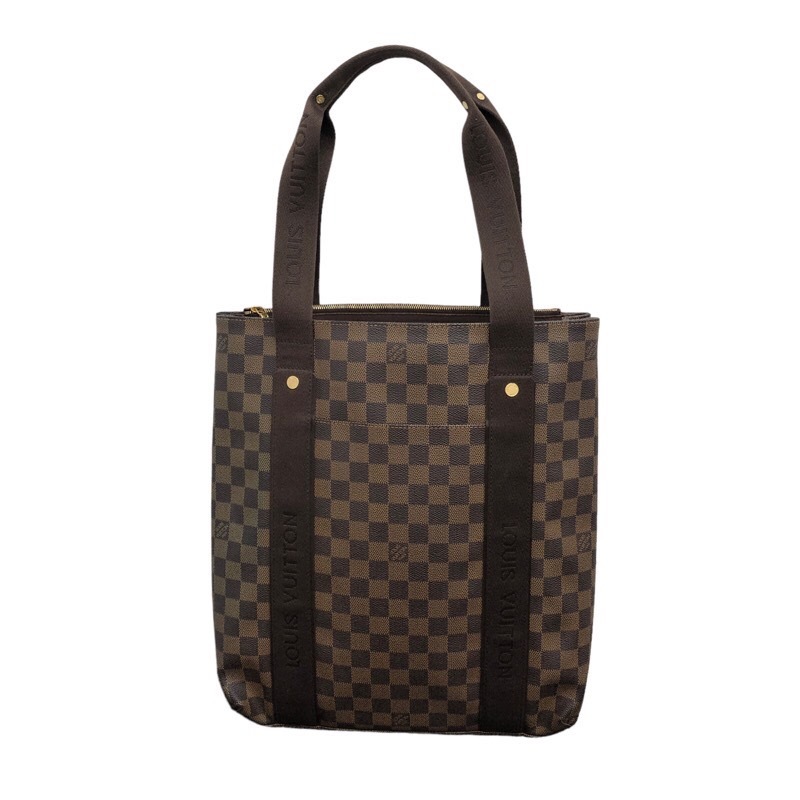 ルイ・ヴィトン LOUIS VUITTON カバ・ボブール N52006 エベヌ ダミエキャンバス トートバッグ ユニセックス 中古_画像1