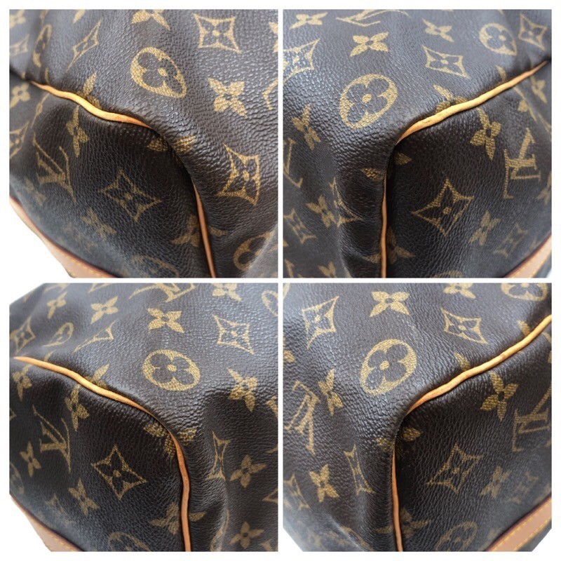 ルイ・ヴィトン LOUIS VUITTON キーポル・バンドリエール50 M41416 ブラウン モノグラムキャンバス ボストンバッグ レディース 中古_画像5