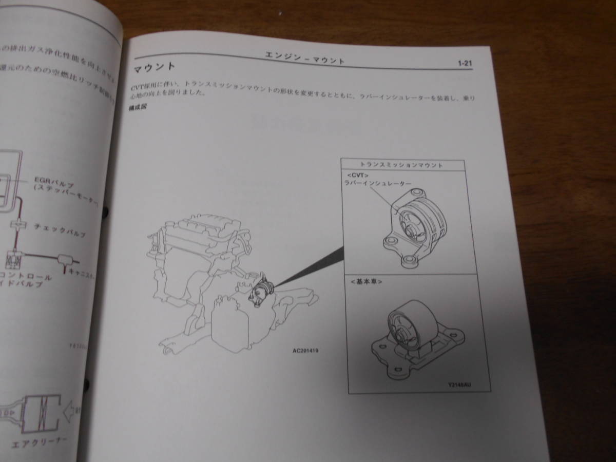 B3475 / ディオン / DION TA-CR5W,CR6W 新型車解説書 2002-5_画像3