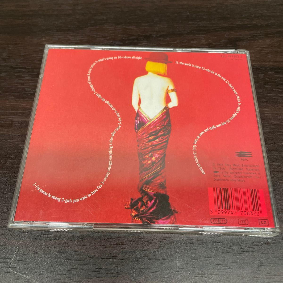 中古CDアルバム　シンディ・ローパー/ twelve dealve eyns・・・and then some_画像3