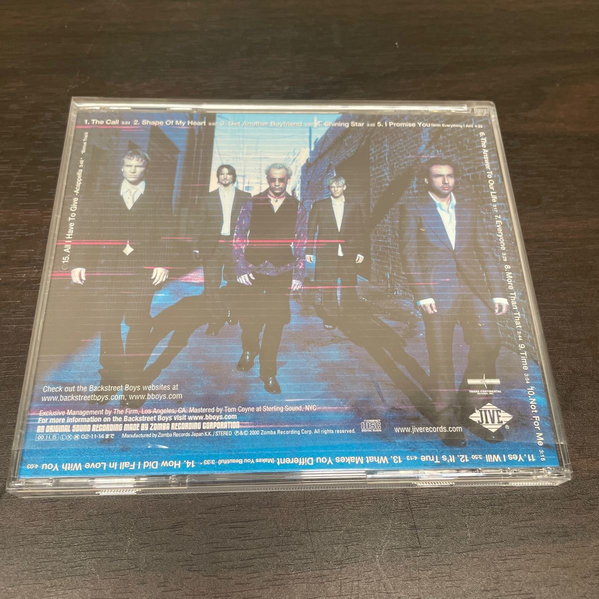 中古CDアルバム　バックストリート・ボーイズ/ ブラック・アンド・ブルー_画像3