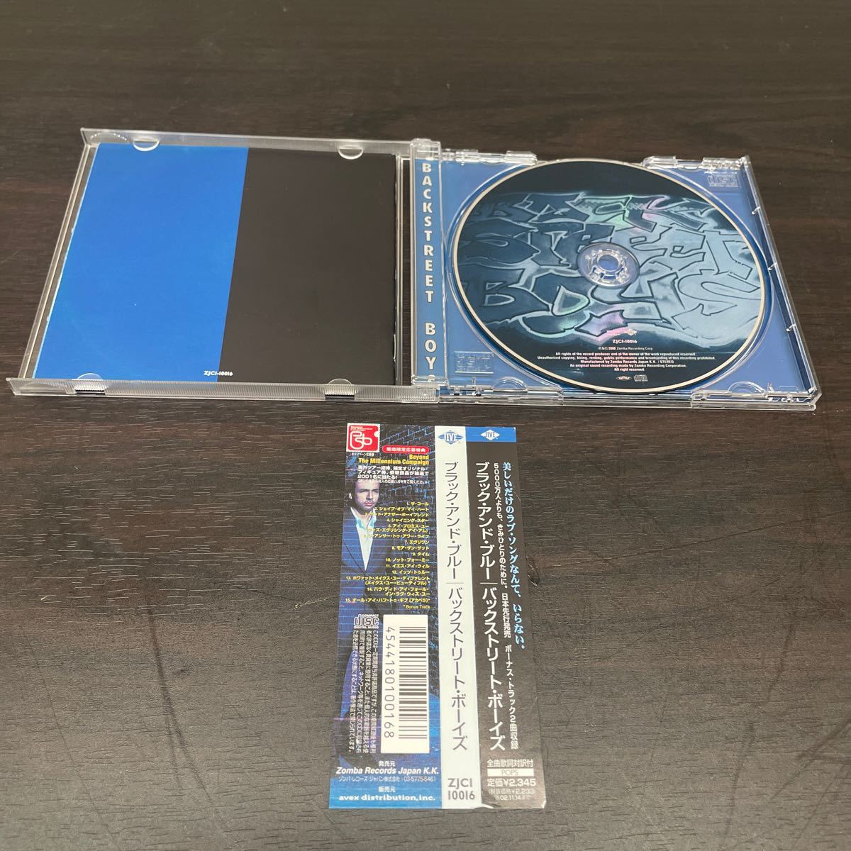 中古CDアルバム　バックストリート・ボーイズ/ ブラック・アンド・ブルー_画像4