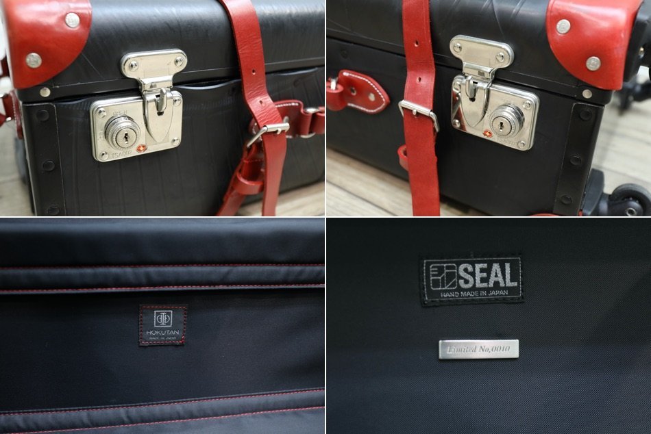 #[G1186] *SEAL& ho k язык сотрудничество *SEAL* ho k язык * Toro Lee кейс *L размер *56L*TROTTER** чемодан * багажник * текущее состояние распродажа *