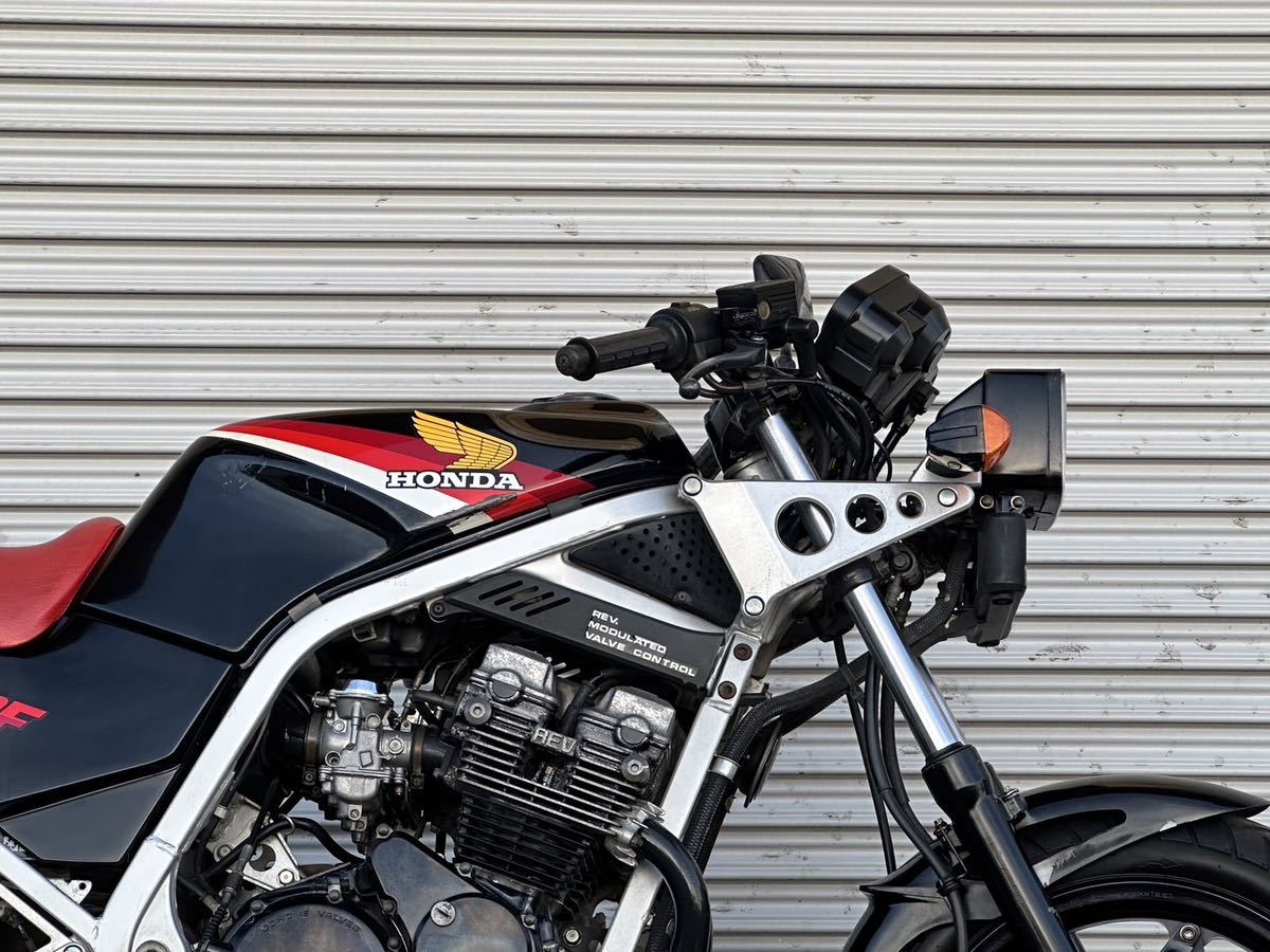 CBR400F NC17 黒赤1型 ノーマル オリジナル 極上車両 希少 旧車 絶版車 【CBR400F CB400T CB250N 400N スーパーホーク CBX CBR FX XJ_画像3