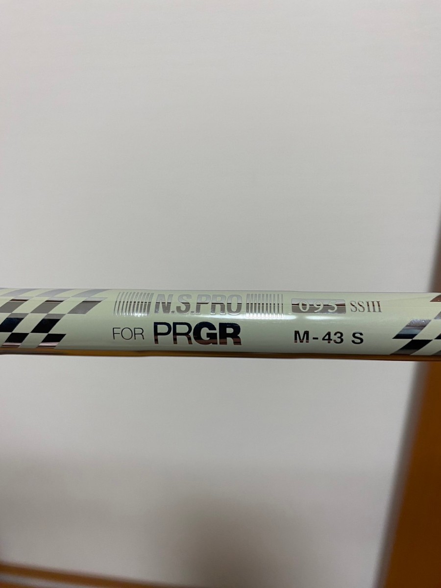 美品 PRGR プロギア 02 アイアン スペックスチールⅢ ver.2 M-43（S） #7 7番_画像5