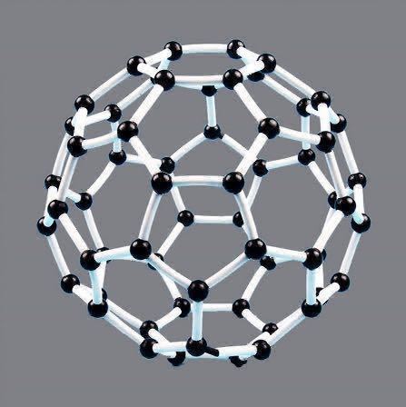 驪 フラーレン C60 分子模型 分子モデル 炭素分子 有機化学 原子模型 自由研究 宿題 化学 科学 夏休み 実験 宿題 薬品 ノーベル賞 原子 W20_画像1