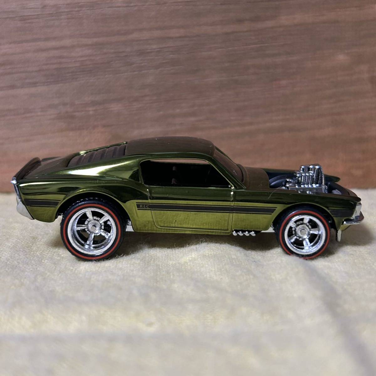 深緑★ムスタングボスホス★Mustang Boss Hoss★hot wheels★redline★rlc★レア★レッドライン_画像3