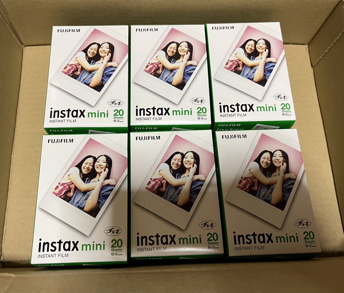 INSTAX MINI チェキ用フィルム 20枚入×6箱セット Yahoo!フリマ（旧）-