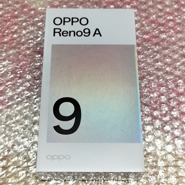 ムーンホワイト②☆新品未開封☆OPPO Reno9 A/ワイモバイル版SIMフリー