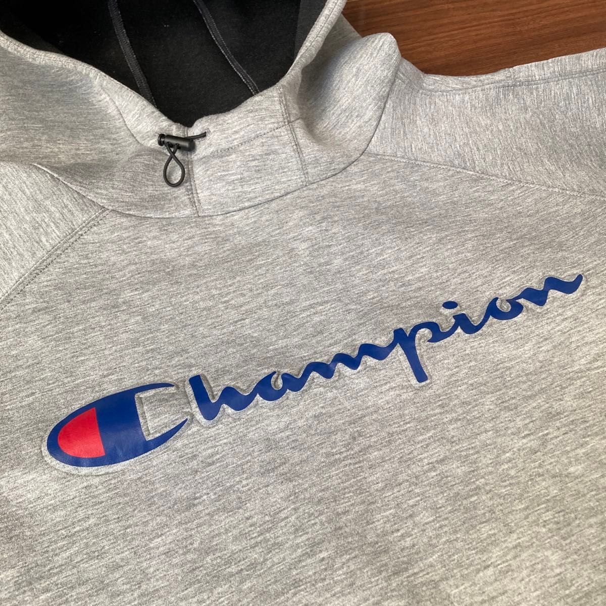 チャンピオン champion メンズ パーカー L グレー