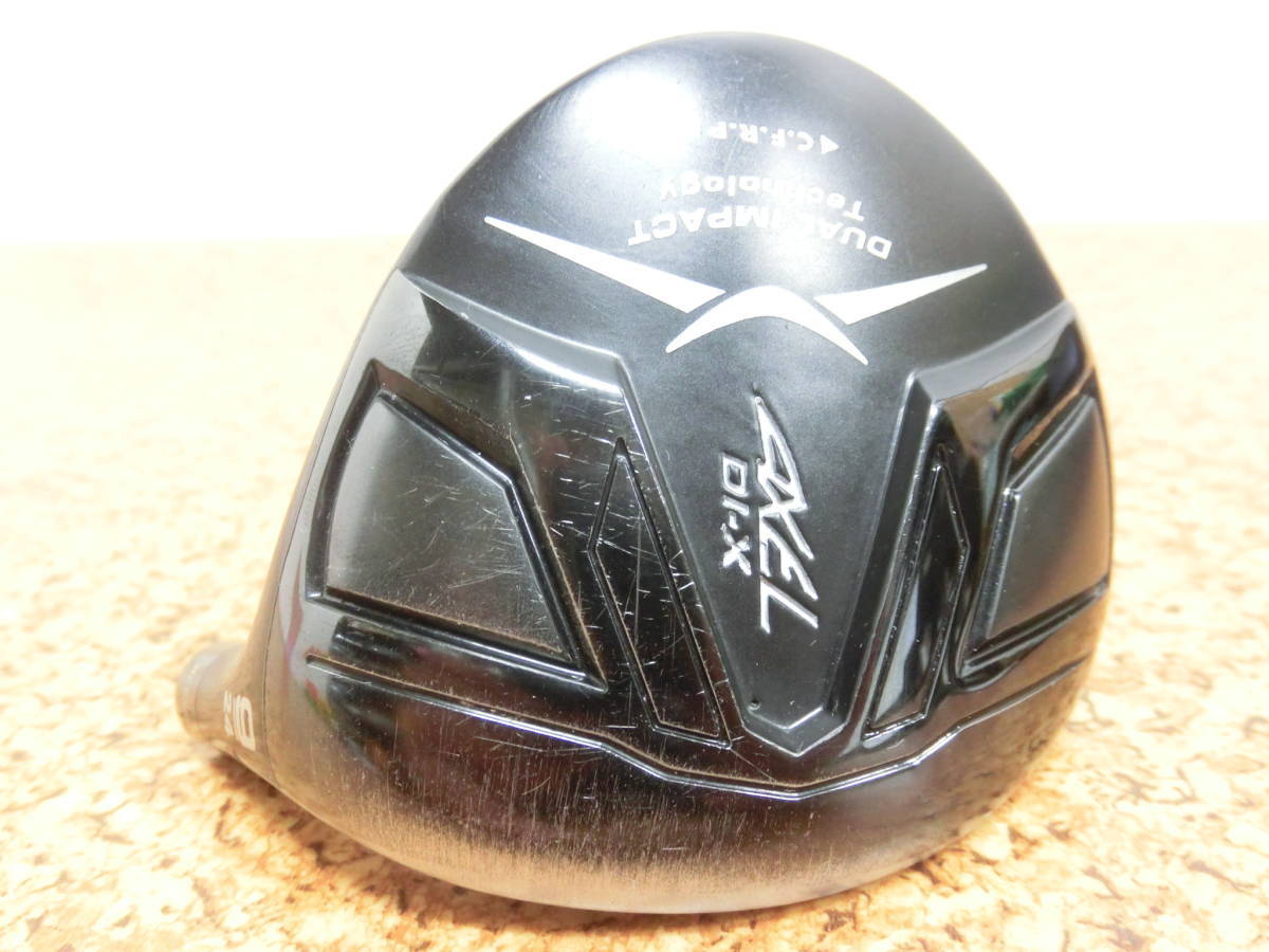 ヘッドのみ 接着タイプ♪TSURUYA ツルヤ AXEL DI-X アクセル フェアウェイウッド 9W 130cc ロフト角 24° 重量 234g 中古品♪R0410_画像1