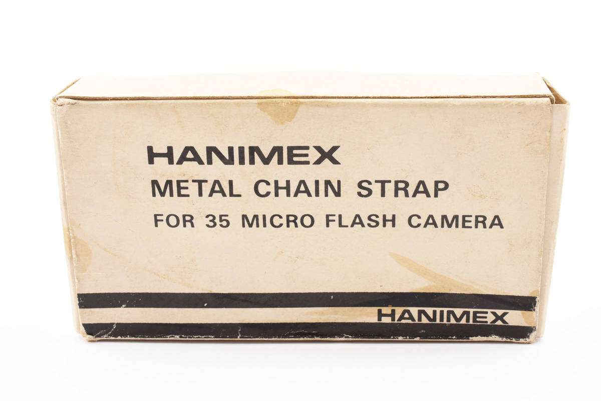 【希少　未使用　未開封品】　HANIMEX ハニメックス METAL CHAIN STRAP メタルチェーンストラップ カメラ 同梱可能　#8462_画像2