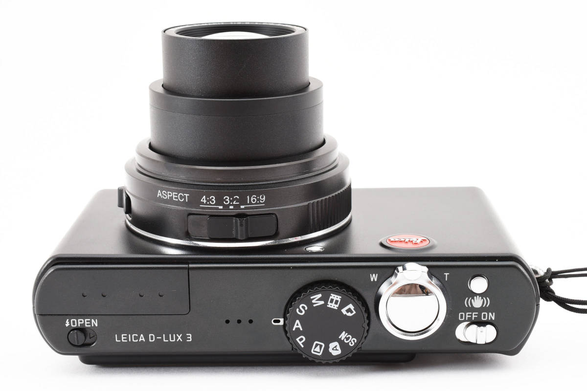 【超美品】 ライカ Leica D-LUX3 ブラック 《純正レザーケース付》 *2041215_画像7