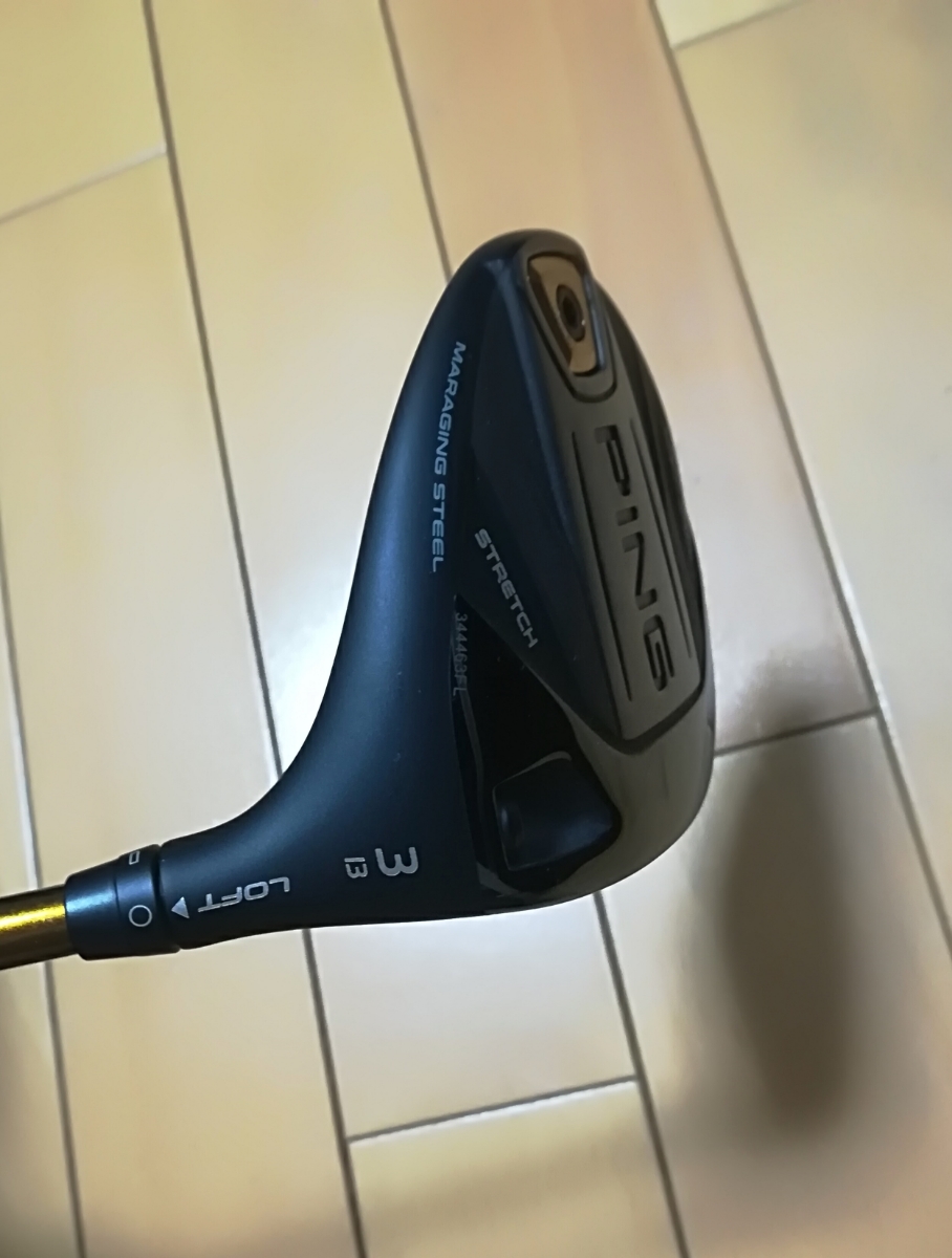  原文:☆美品☆ＰＩＮＧ　Ｇ４００フェアウェイウッド ３Ｗ　ＳＴＲＥＴＣＨ３ ＡＬＴＡ Ｊ ＣＢ フレックスＲ（１３°）日本正規品