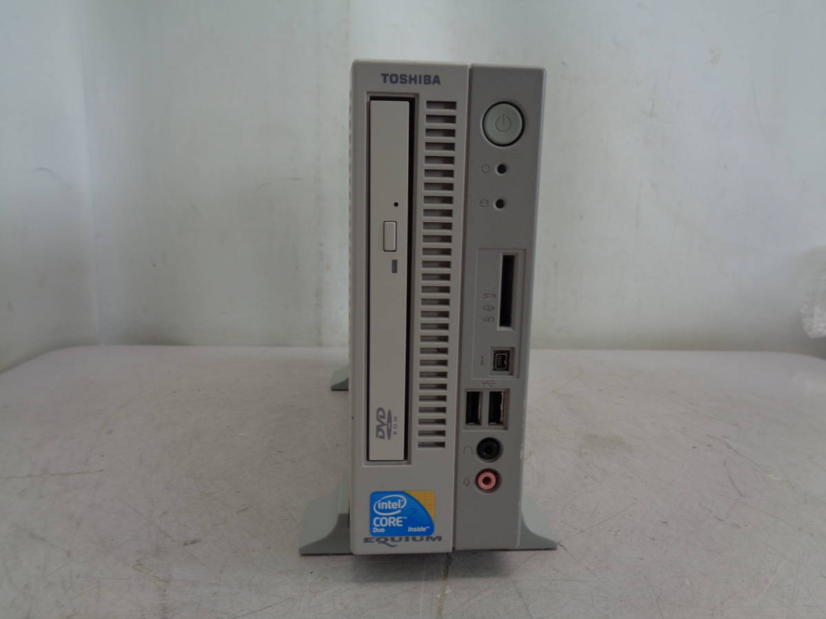 MK4816 東芝 EQUIUM S6800 ミニデスクトップPC Core 2 DUo_画像1