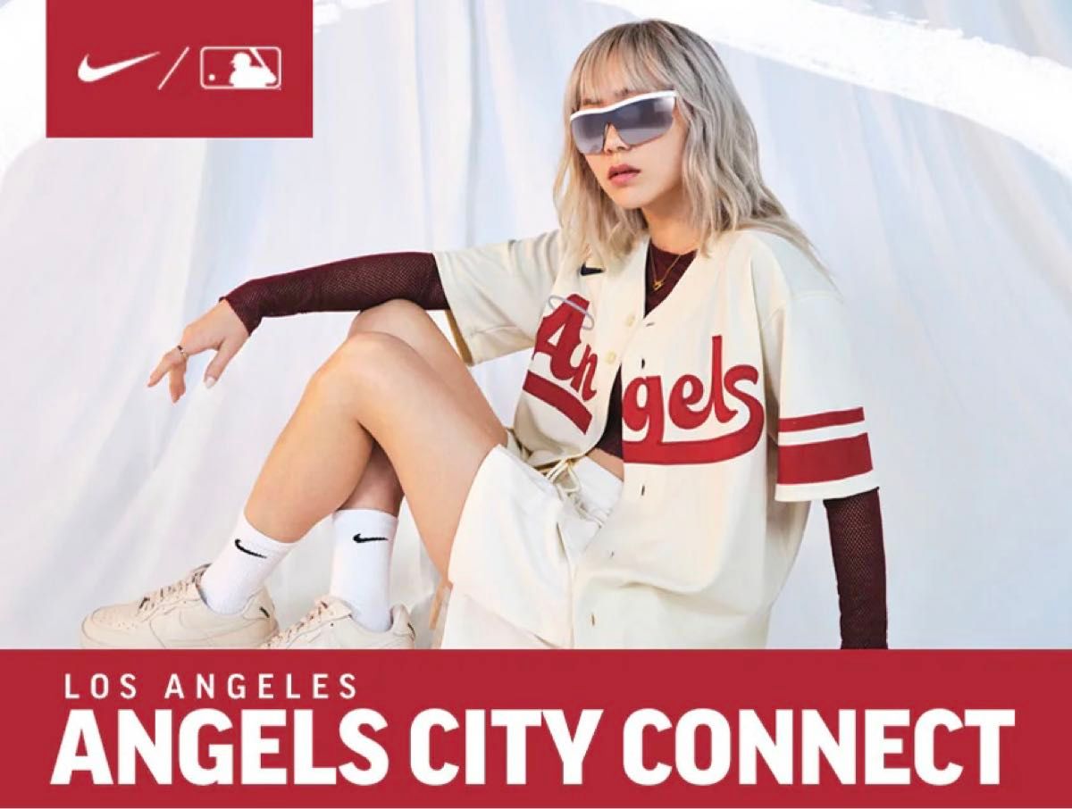 【正規品・タグ付き新品】大谷翔平 MLBシティコネクト レプリカユニフォーム レディースM 【正規品・タグ付き新品】大谷翔平 MLBシティコネクト レプリカユニフォーム レディースM