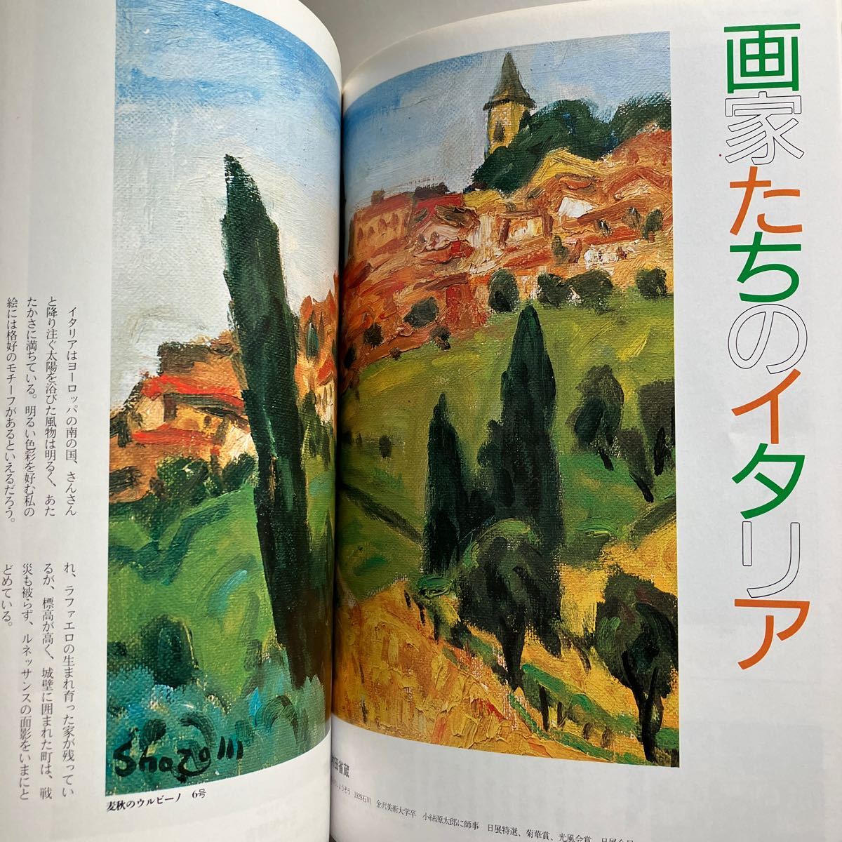 ◇送料無料◇ 一枚の繪 1985年〜1986年 3冊 特集 小さな絵大きな絵 イタリア紀行 鑑賞日本画 ♪GM1209_画像7