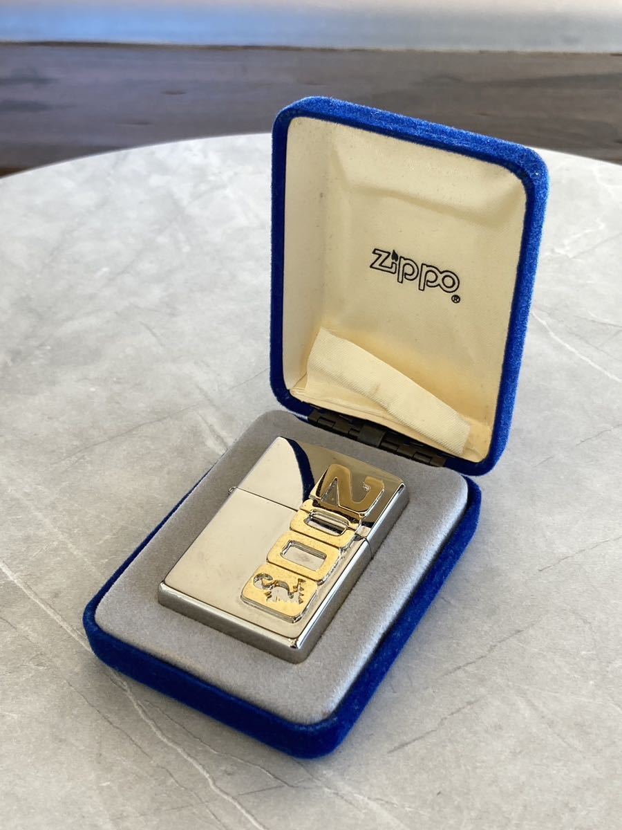 ●ZIPPO ジッポー オイルライター ライター タツノオトシゴ 着火動作未確認 箱付き 保管品●_画像1