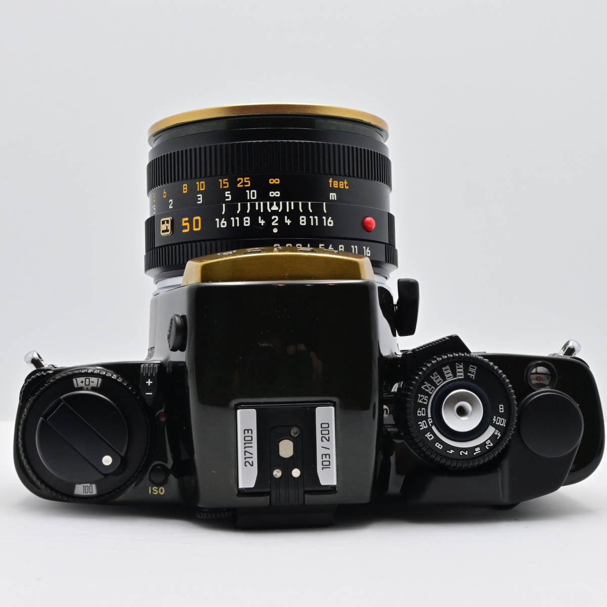 ★新品級★　世界200台限定　ライカ　Leica R7漆 ズミクロン50mm F2付　シリアルナンバー103/200_画像4