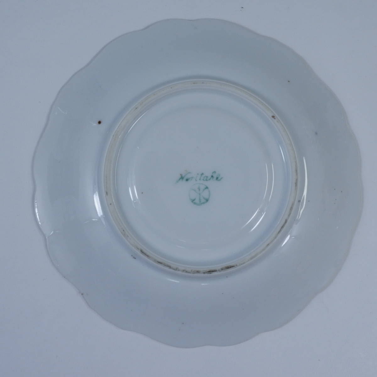  Old Noritake flower pattern small cup & saucer Noritake- maru ki seal ...