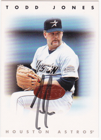 Todd Jones 1996 Leaf Signature Autograph_画像1