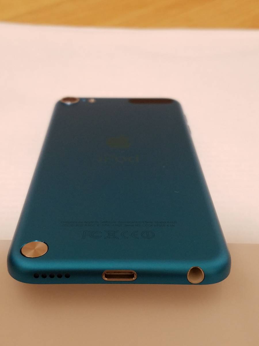  原文:i Pod touch 第5世代 32GB ブルー 美品