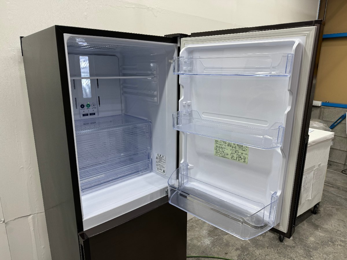 【1円スタート・美品】大阪発　SHARP　ノンフロン冷凍冷蔵庫　SJ-PD28H-T　280L/49kg 2022年製　G_画像9