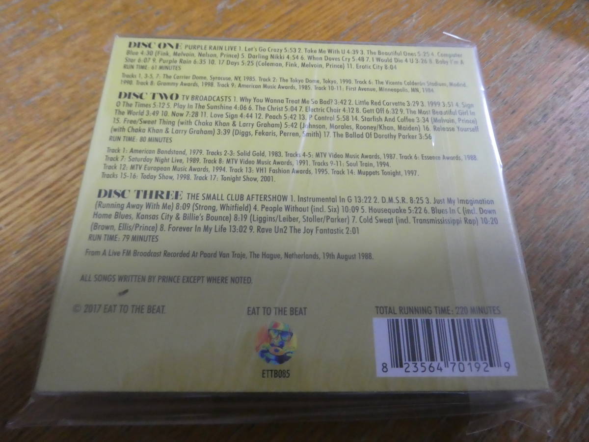 即決！未開封新品！プリンス　Prince　/　Transmission Impossible　正規盤3枚組CD　デジパック仕様_画像2