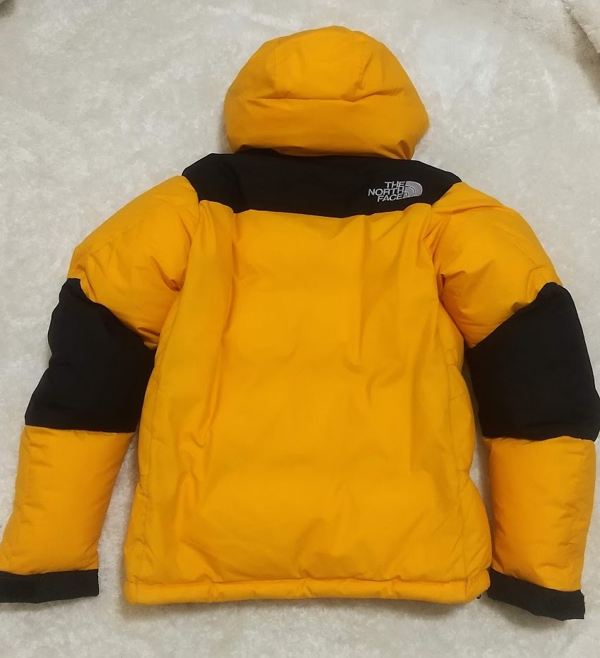 未使用品 １円　保存袋 タグ THE NORTH FACE　ノースフェイス BALTRO LIGHT バルトロライトジャケット ダウン サミットゴールド ND91950　S_画像2