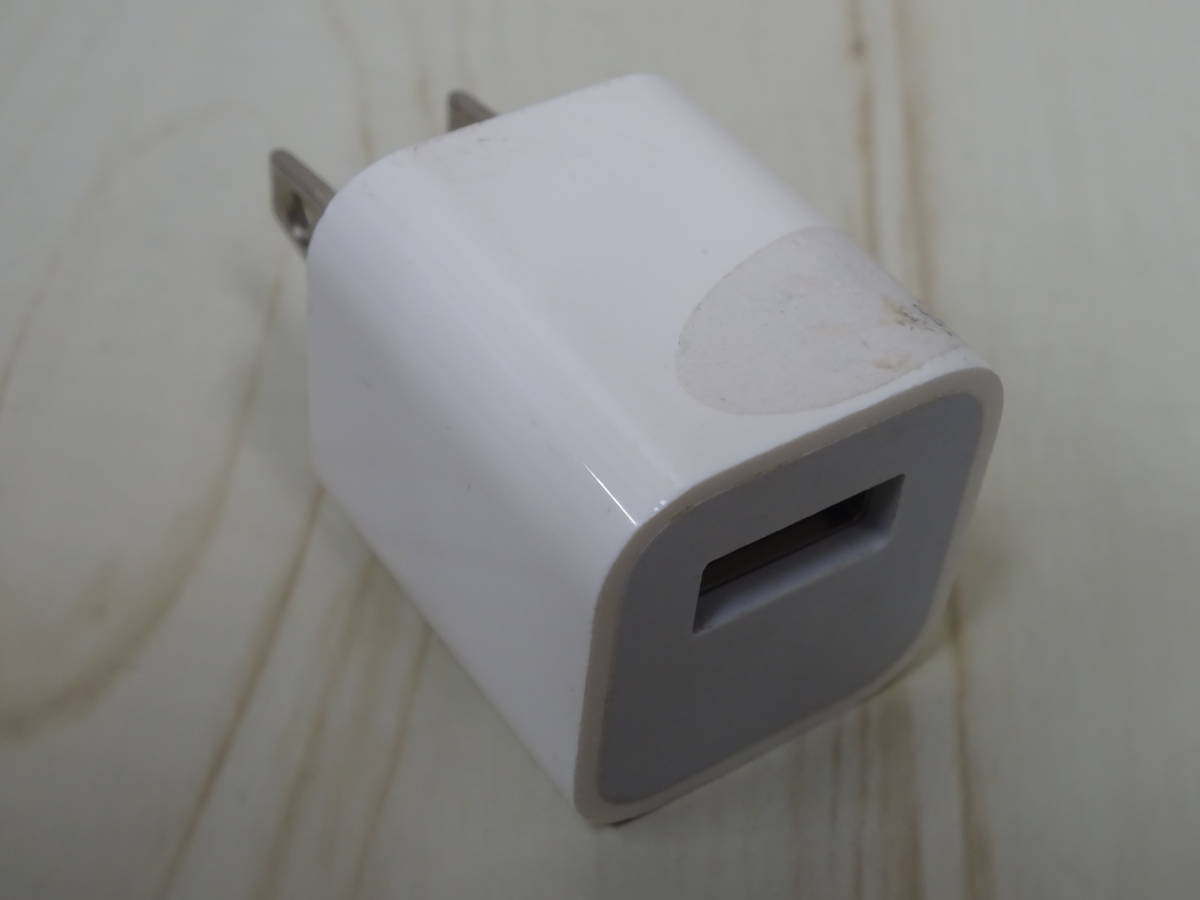 (.-L-1108) Apple оригинальный подсветка кабель AC адаптер (A1385) Apple зарядное устройство iPhone iPad AirPods электризация подтверждено б/у 