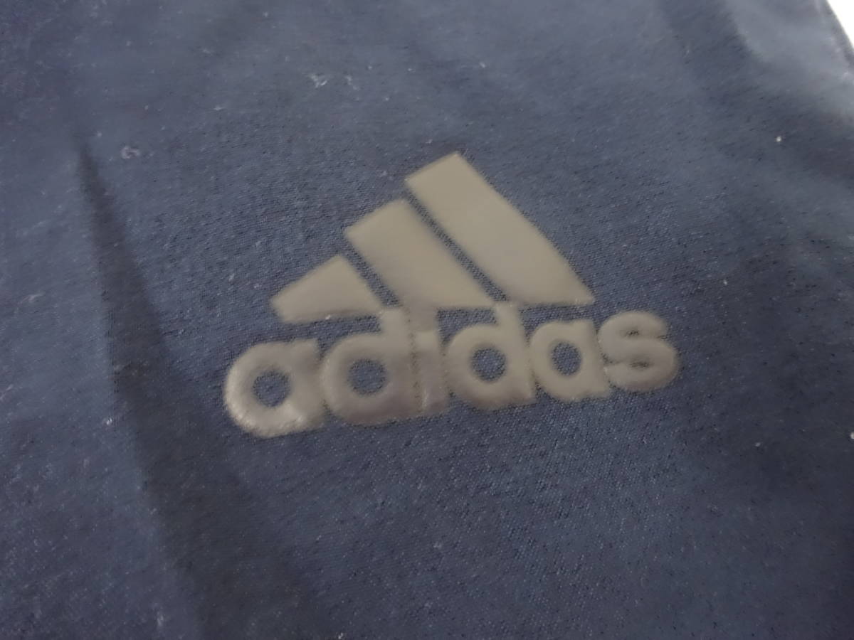 ( す-P2-294 )adidas UNLEASH ハーフパンツ　ネイビー　紺色　Mサイズ　中古_画像3