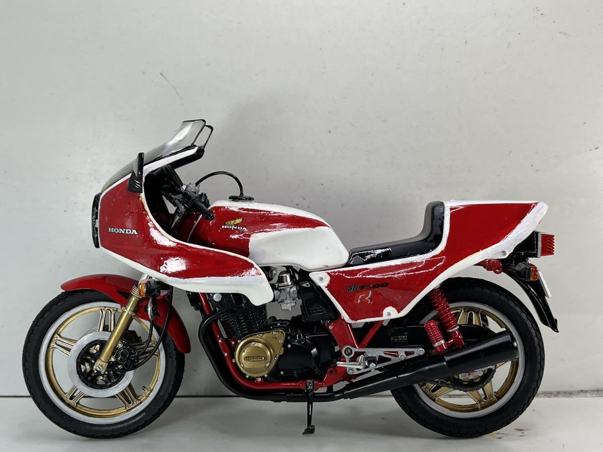 1/12 plastic model * out of print Tamiya *CB1100R* has painted final product * free shipping *