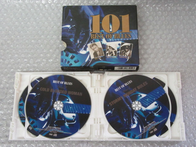 CD/4枚組/ベスト オブ ブルース101 /全101曲/4CD-322/25244/1-4/ジミーリード BBキング エリッククラプトン 他_画像1