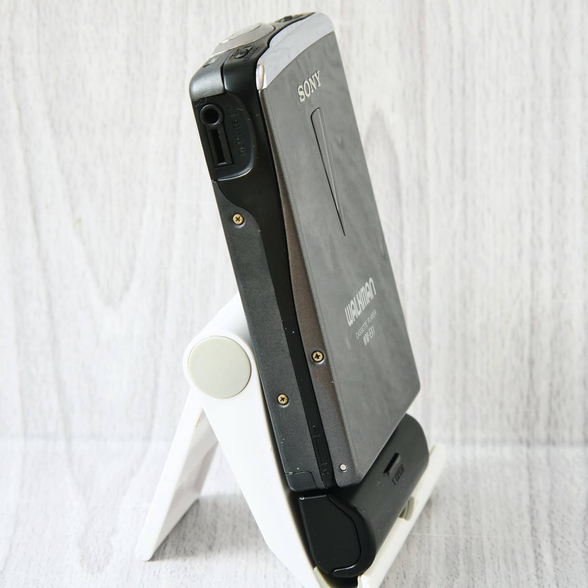 SONY WALKMAN WM-EX1 カセットウォークマン グレー 整備済_画像4