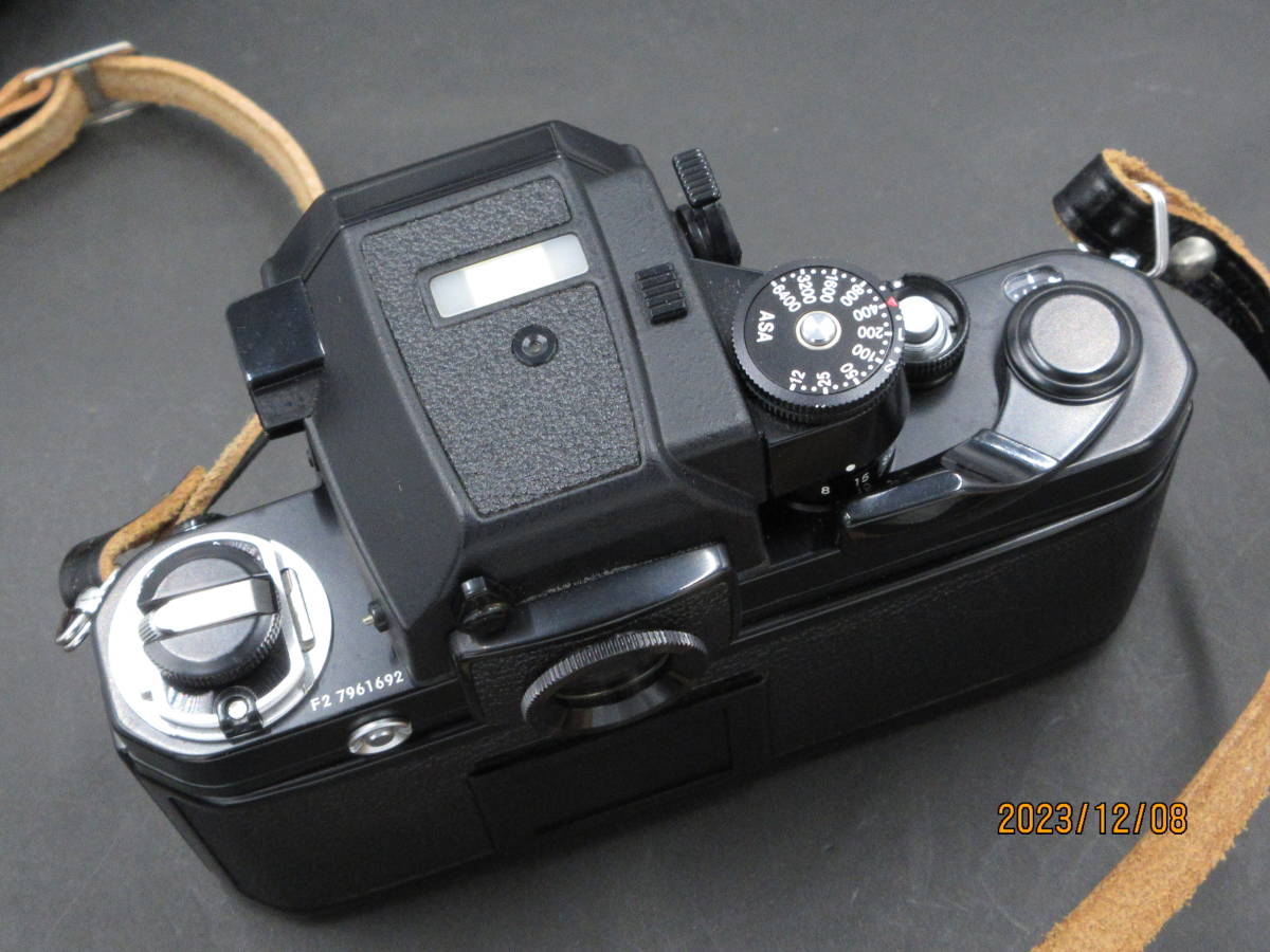 希少　新同　ニコン NIKON F2 Photomic AS 　ブラックボディ_画像2