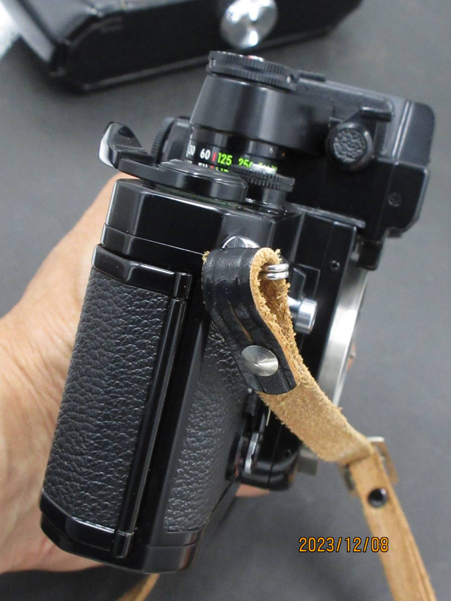 希少　新同　ニコン NIKON F2 Photomic AS 　ブラックボディ_画像8