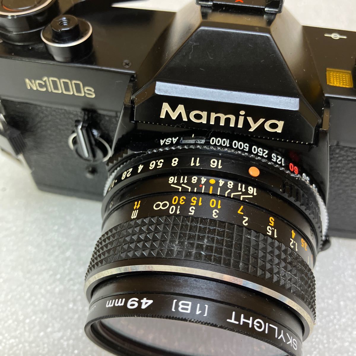 MK5310 実用■マミヤ MAMIYA NC1000S +50mm F1.7■シャッター全速・露出計完動 20231227