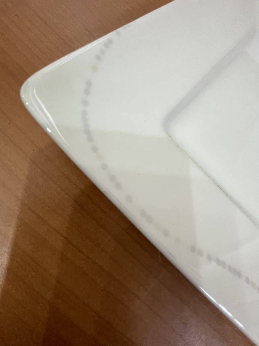 XL6553 Noritake ノリタケ 四角皿 ホワイト 白色食器 5枚１組 皿 食器 0522の画像3
