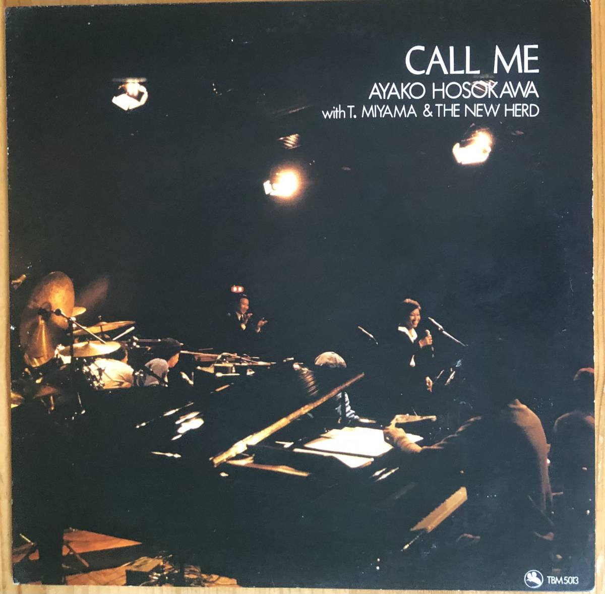 美盤 細川綾子 / CALL ME オリジナル盤 LP レコード TBM-5013_画像1