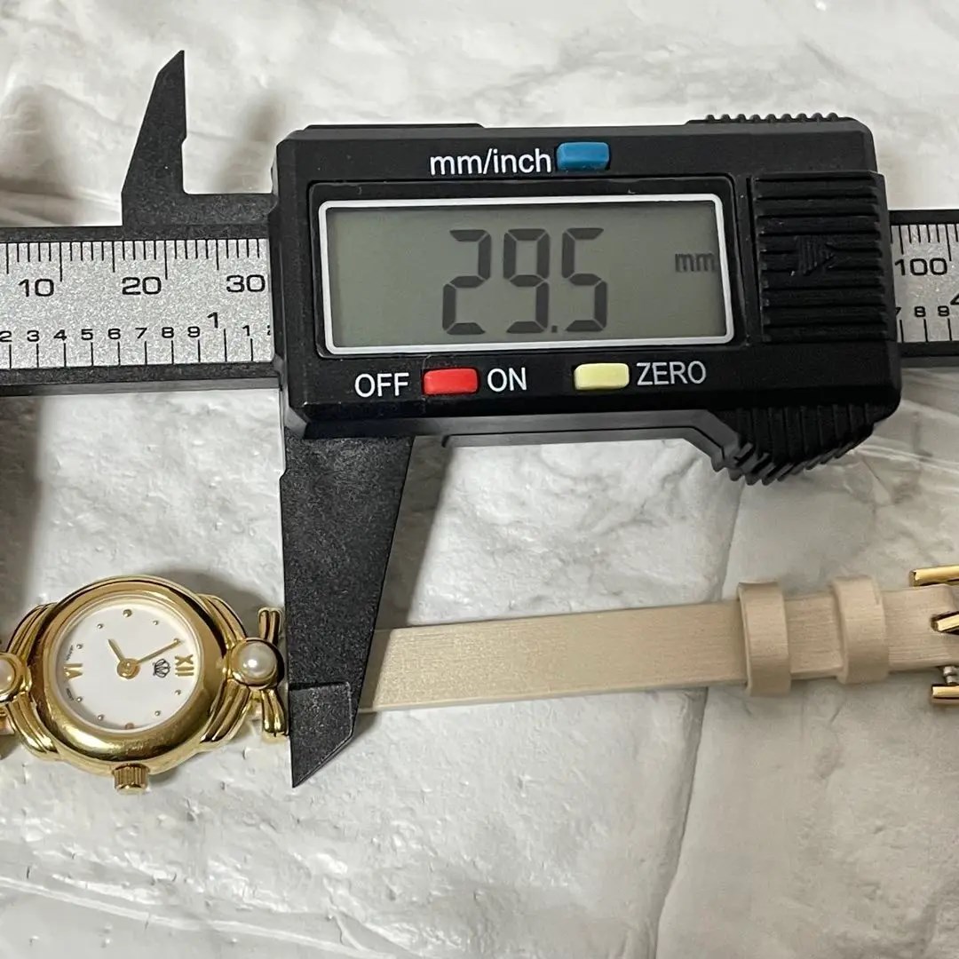  работа товар редкий MIKIMOTO Mikimoto baby жемчуг наручные часы 