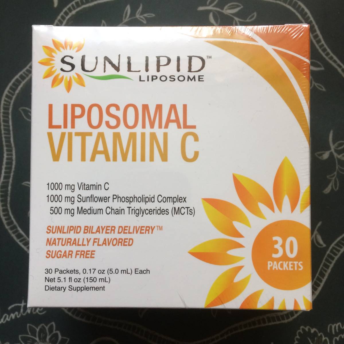 * 国内発送 送料無料 SunLipid リポソーム ビタミンC 天然香料使用リポソーマル型 30包 / リポスフェリック リプライセル 飲む点滴サプリ *_画像1