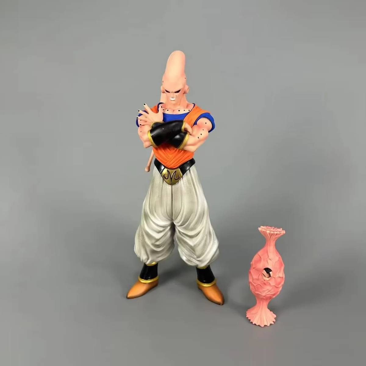 ★A463★ドラゴンボール★魔人ブウ 悟飯吸收★ 海外限定 27CM 0.8kg リペイント 二次元彩色 箱なし_画像1