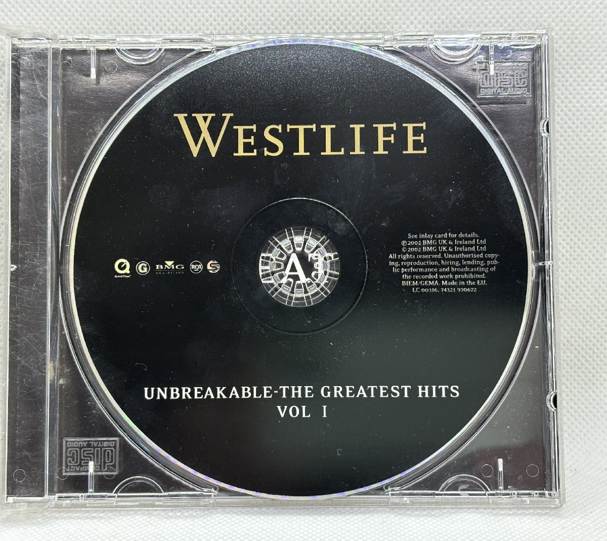 【送料無料】cd48273◆Unbreakable : The Greatest Hits/中古品【CD】_画像3
