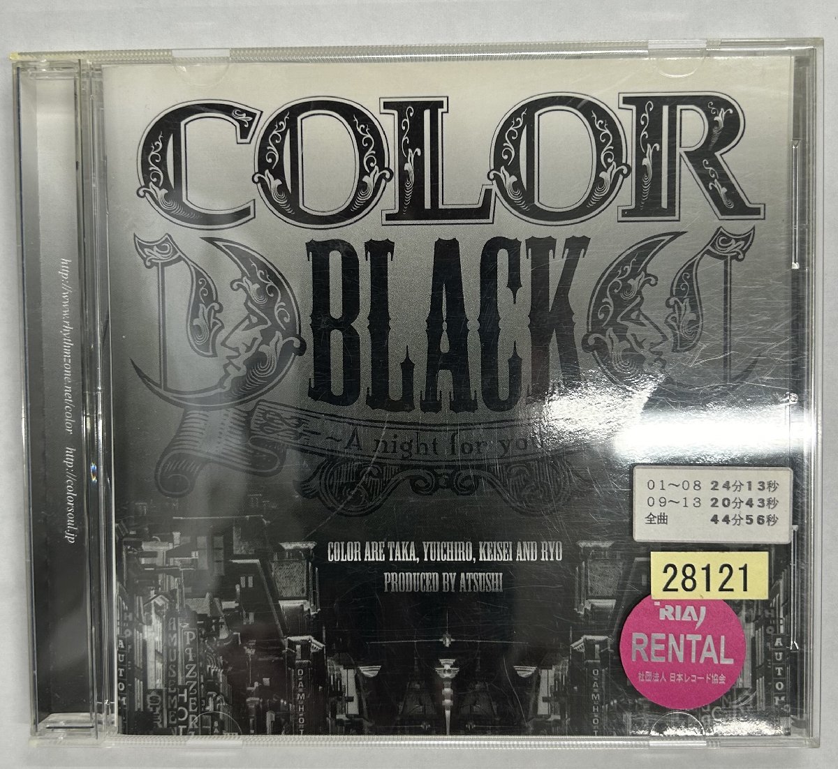 【送料無料】cd48219◆COLOR/BLACK～A night for you～（アルバム）/中古品【CD】_画像1