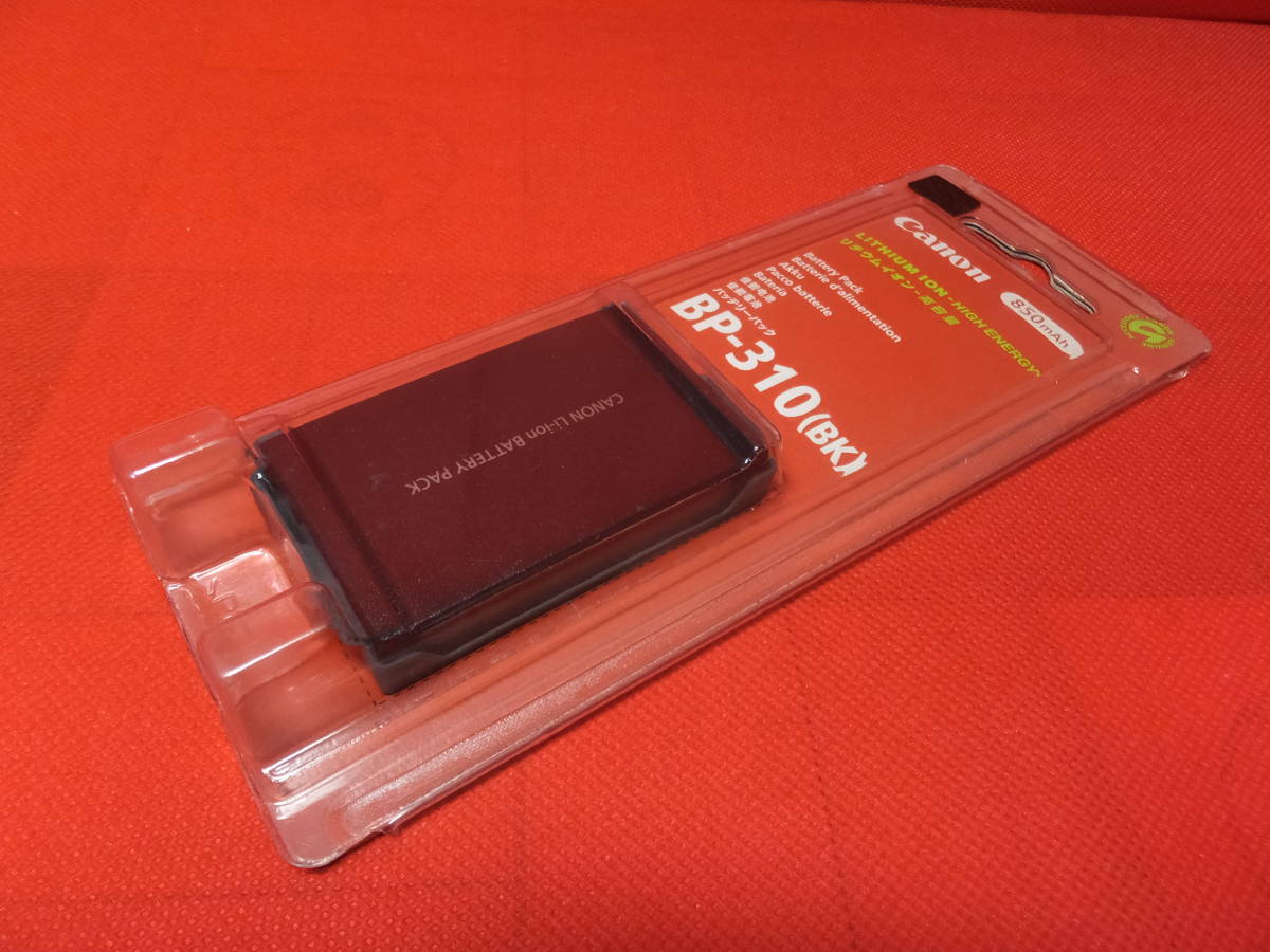 Canon Canon battery pack BP-310(BK) 850mAh package unopened 