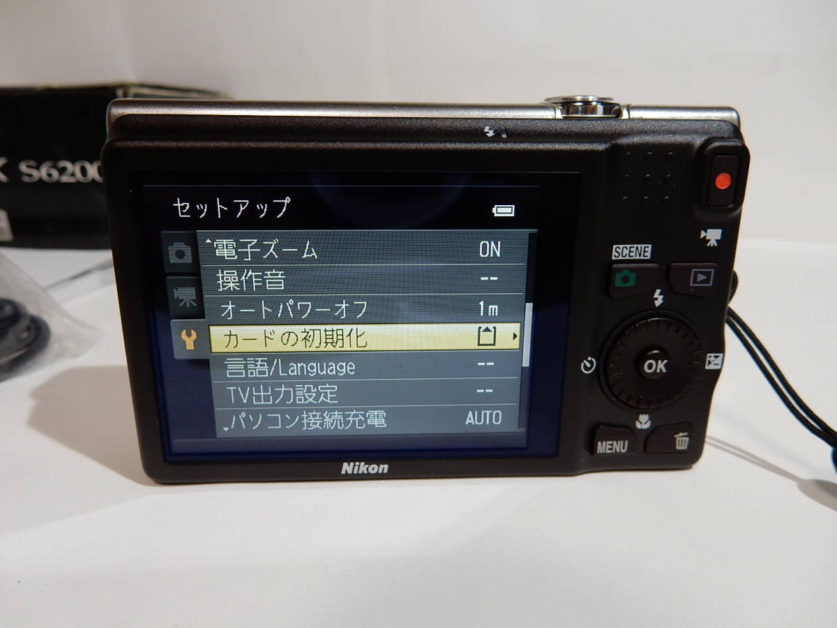 ニコン COOLPIX S6200 メモリ(4GB)付き　デジタルカメラ　美品_画像7