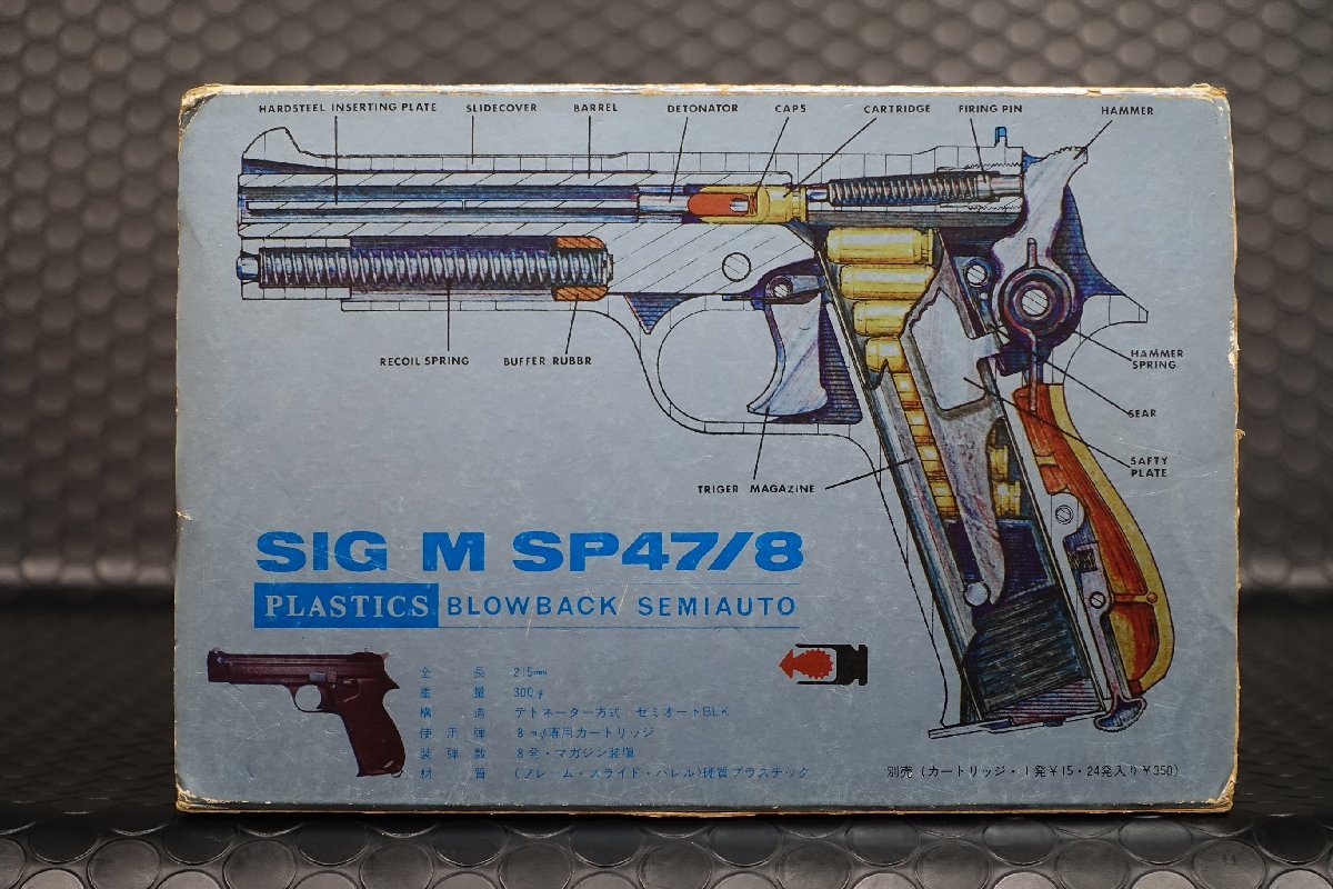MGC　SIG　SP47　モデルガン 空箱_画像3