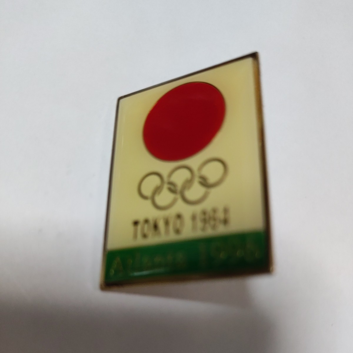 希少 レア ピンバッジ 東京オリンピック ロゴ 1964 日本 日の丸 アトランタ 1996 ピンズ_画像2