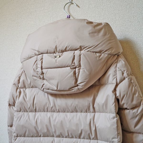  hell noHERNO down beige 38 lady's down jacket 