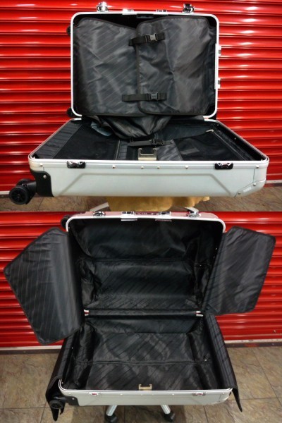  new goods unused free shipping ZERO HALLIBURTON Zero Halliburton Aluminum ZR-GEO aluminium 58L ZRG24 TSA lock Carry case 2.3. Limo a